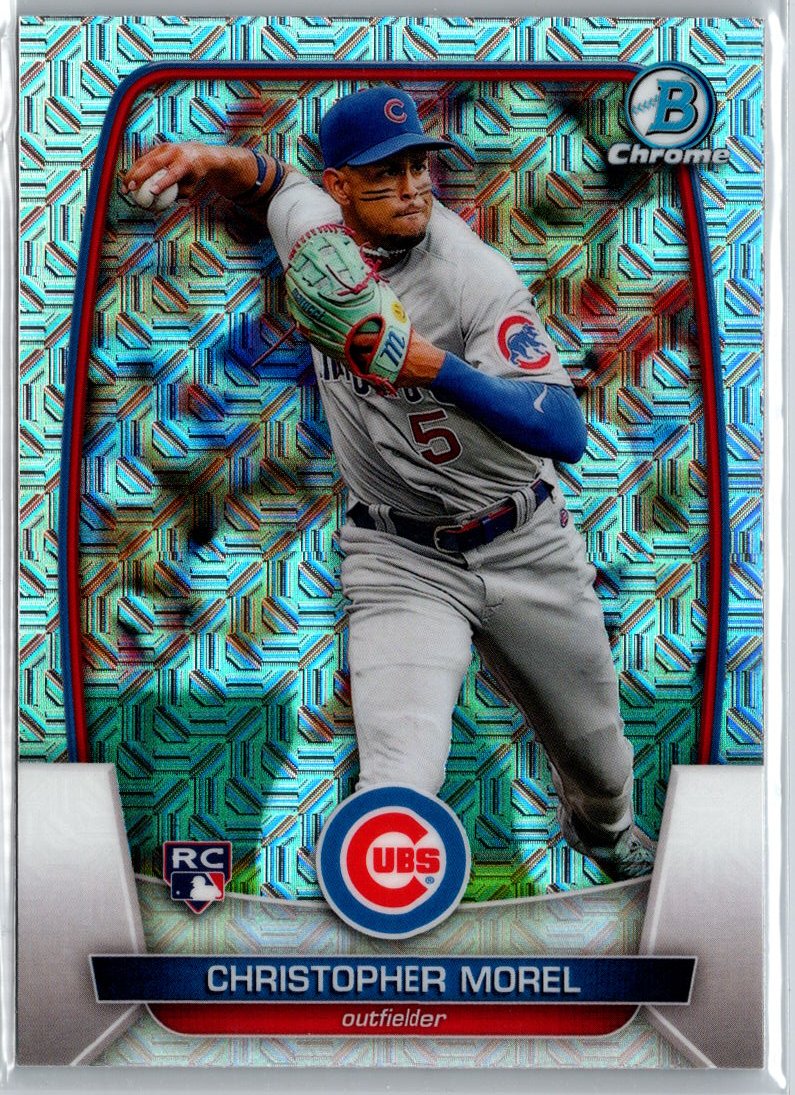 2023 Bowman #34 Christopher Morel Mojo Refractors A7