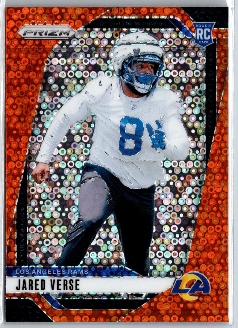 2024 Panini Prizm #341 Jared Verse Red Sparkle A8