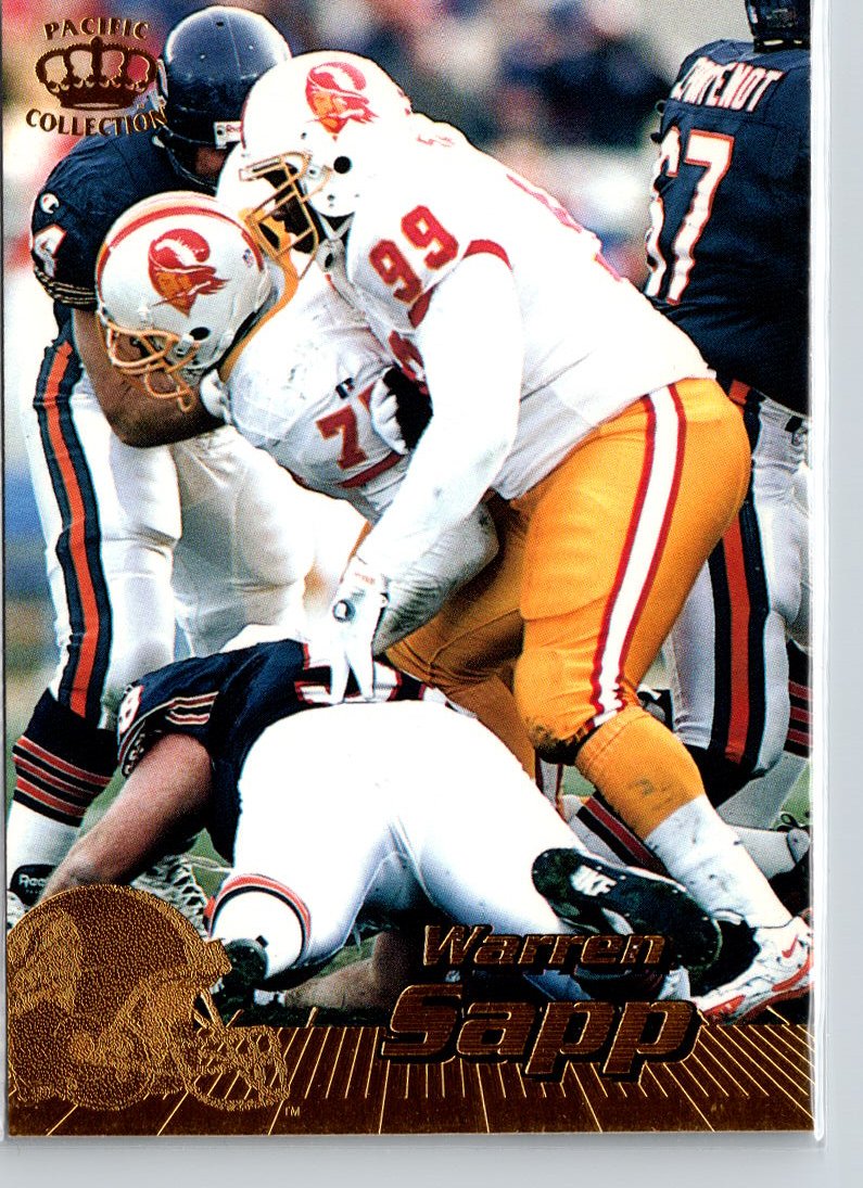 1996 Pacific #431 Warren Sapp A9