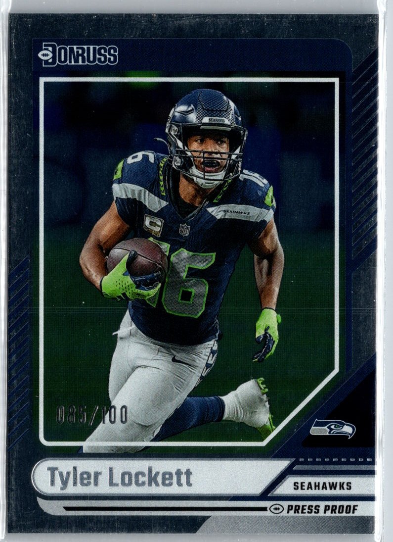 2024 Donruss #244 Tyler Lockett Press Proof Silver #/100 A9