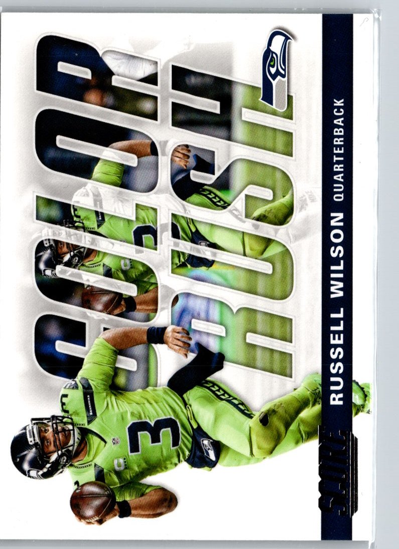 2017 Score #16 Russell Wilson Color Rush A9