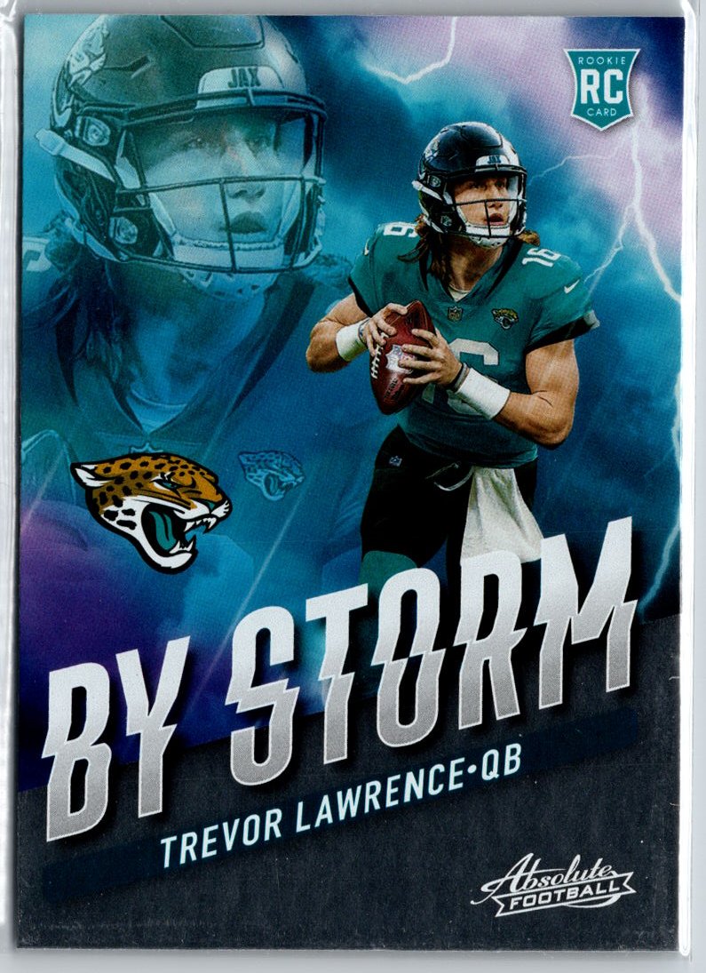 2021 Panini Absolute #BST-1 Trevor Lawrence By Storm A10