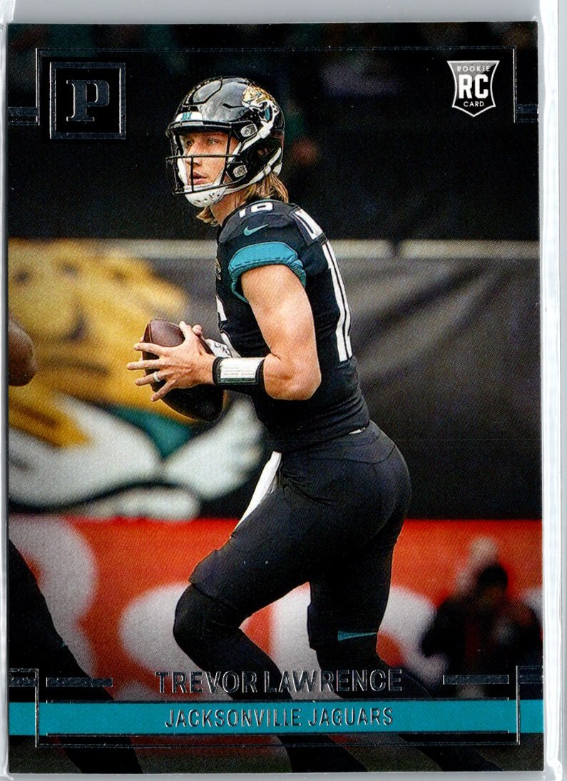 2021 Panini Chronicles #PA-1 Trevor Lawrence Panini Green A10