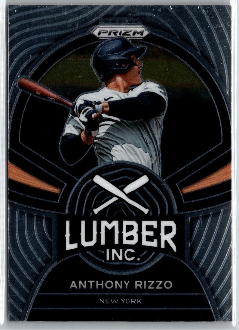2022 Panini Prizm #LI-5 Anthony Rizzo Lumber Inc. A10