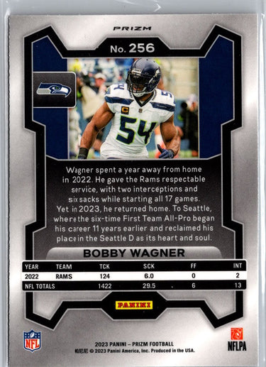 2023 Panini Prizm #256 Bobby Wagner Red White and Blue A10
