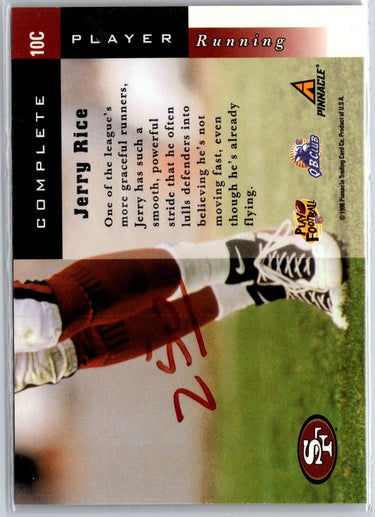 1998 Score #10C Jerry Rice Complete Players A12
