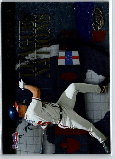 2002 Leaf #LN-5 Andruw Jones League of Nations A12