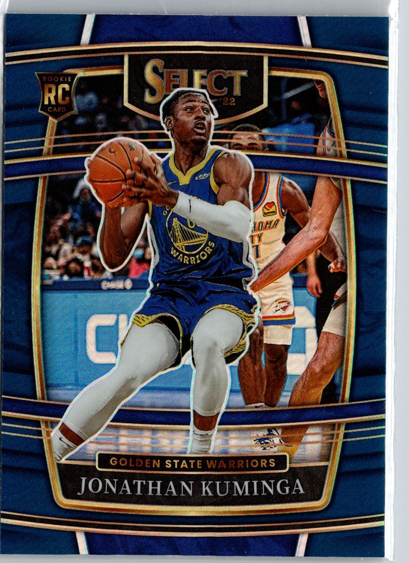 2021-22 Panini Select #28 Jonathan Kuminga Blue (Retail Base) A12