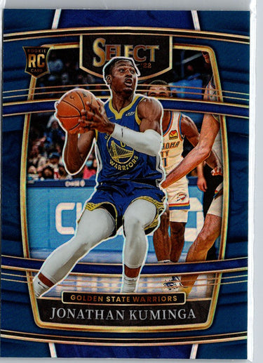 2021-22 Panini Select #28 Jonathan Kuminga Blue (Retail Base) A12