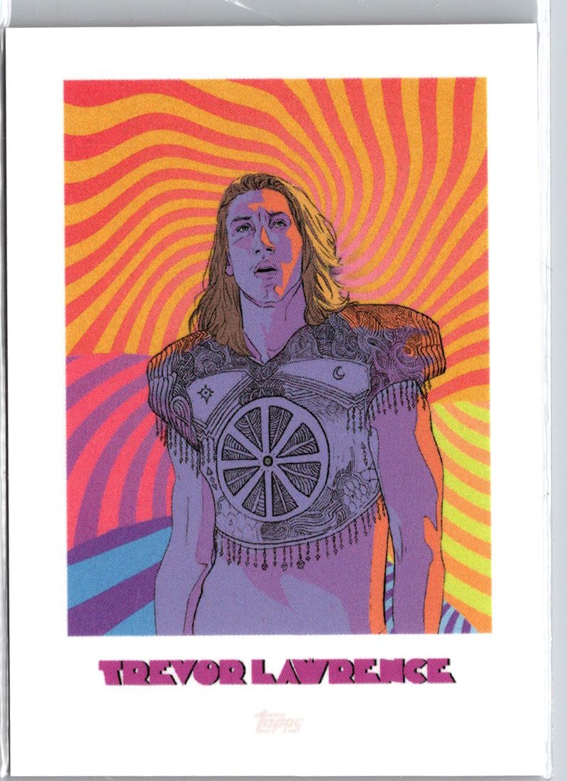 2021 Topps x Trevor Lawrence #46 Trevor Lawrence A12