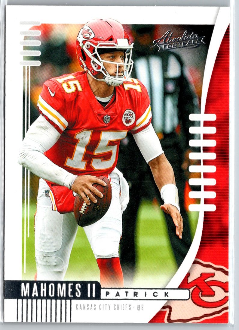2019 Panini Absolute #38 Patrick Mahomes II A13