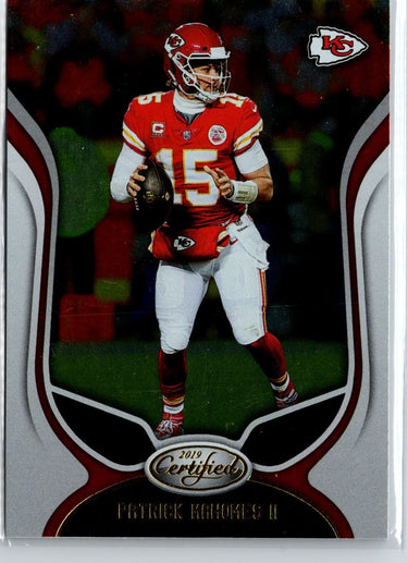 2019 Panini Certified #40 Patrick Mahomes II A13