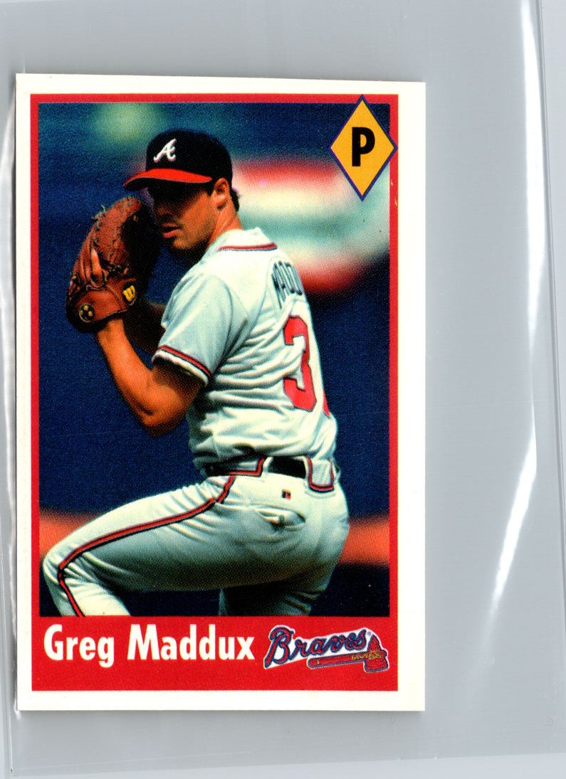 1995 Panini Stickers #120 Greg Maddux A13