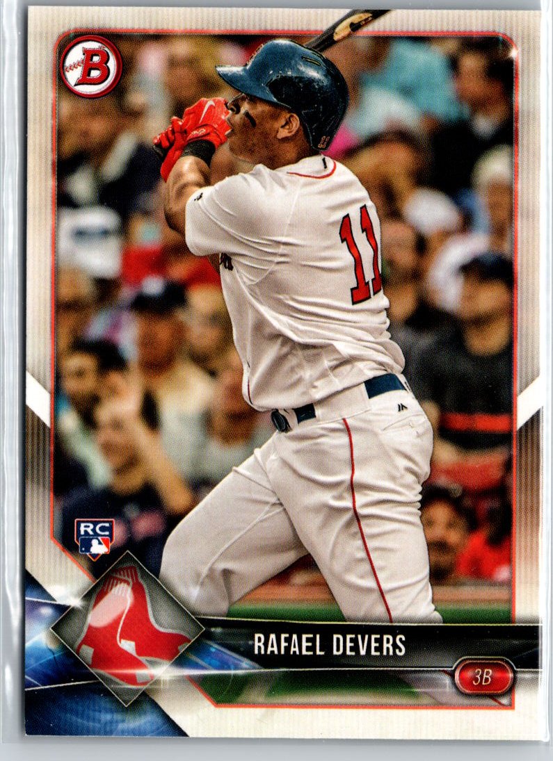 2018 Bowman #25 Rafael Devers A13
