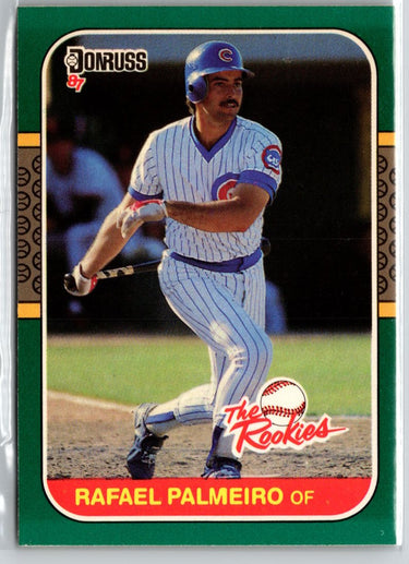 1987 Donruss The Rookies #47 Rafael Palmeiro A13