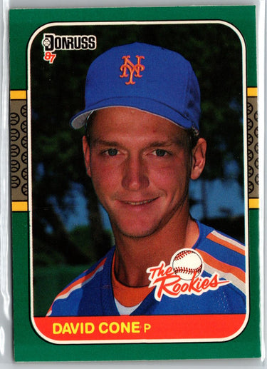 1987 Donruss The Rookies #35 David Cone A13