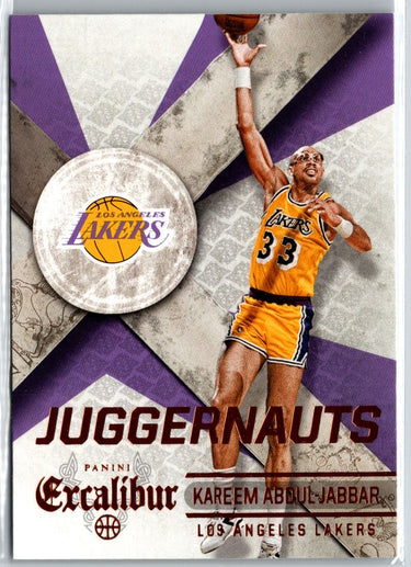 2014-15 Panini Excalibur #2 Kareem Abdul-Jabbar Juggernauts A14