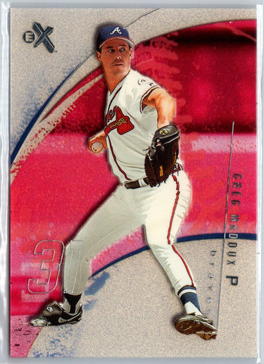 2002 Fleer E-X #75 Greg Maddux A14