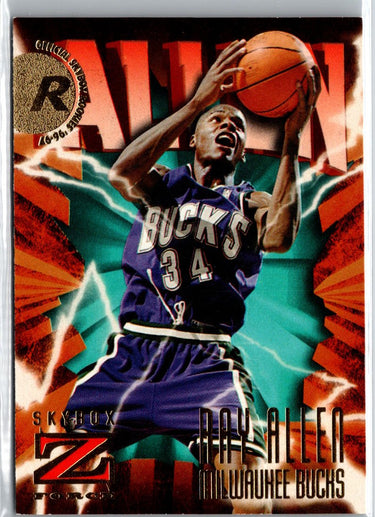 1996-97 SkyBox Z-Force #140 Ray Allen A14