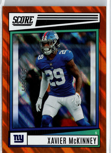 2022 Score #238 Xavier McKinney Lava #/599 A15