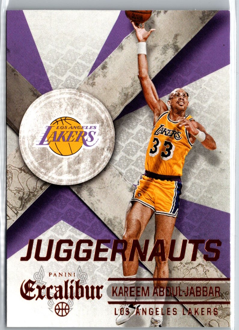 2014-15 Panini Excalibur #2 Kareem Abdul-Jabbar Juggernauts A15