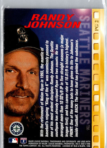 1996 Topps Gallery #PG2 Randy Johnson Photo Gallery A15