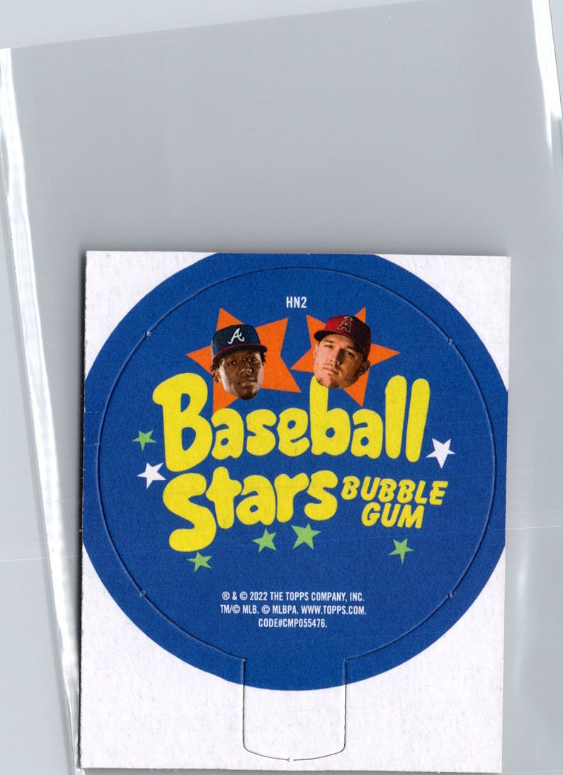 2022 Topps Heritage #HN2 Javier Baez 1973 Topps Candy Lids High Numbers A16