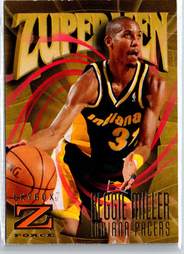1996-97 SkyBox Z-Force #184 Reggie Miller A16