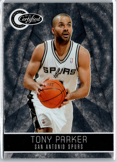 2010-11 Panini Totally Certified #117 Tony Parker #/1849 A16