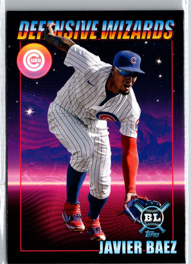 2021 Topps Big League #DW-2 Javier Baez Defensive Wizards A16