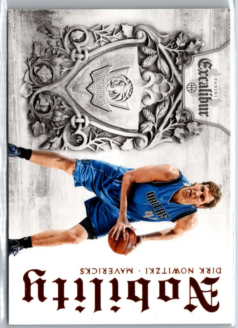 2014-15 Panini Excalibur #27 Dirk Nowitzki Nobility A16