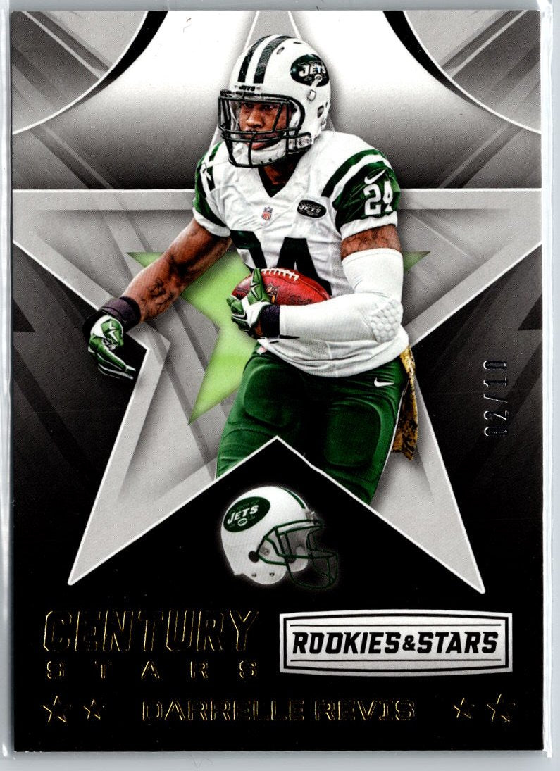 2016 Panini Rookies & Stars #9 Darrelle Revis Century Stars Gold #/10 A17