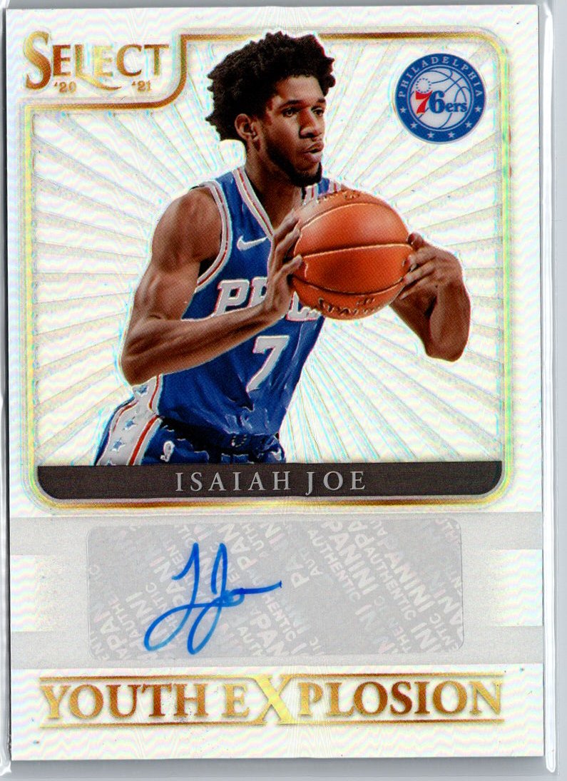 2020-21 Panini Select #YES-IJO Isaiah Joe Youth Explosion Signatures A17