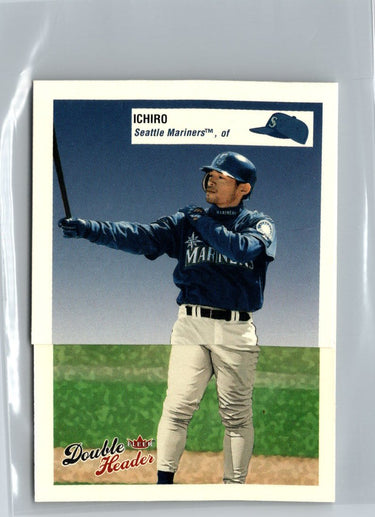 2003 Fleer Double Header #241 / 242 Ichiro / Hideo Nomo A17