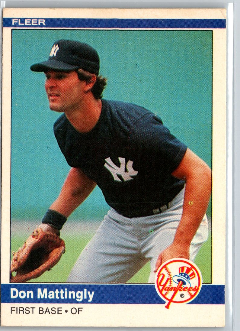 1984 Fleer #131 Don Mattingly A18