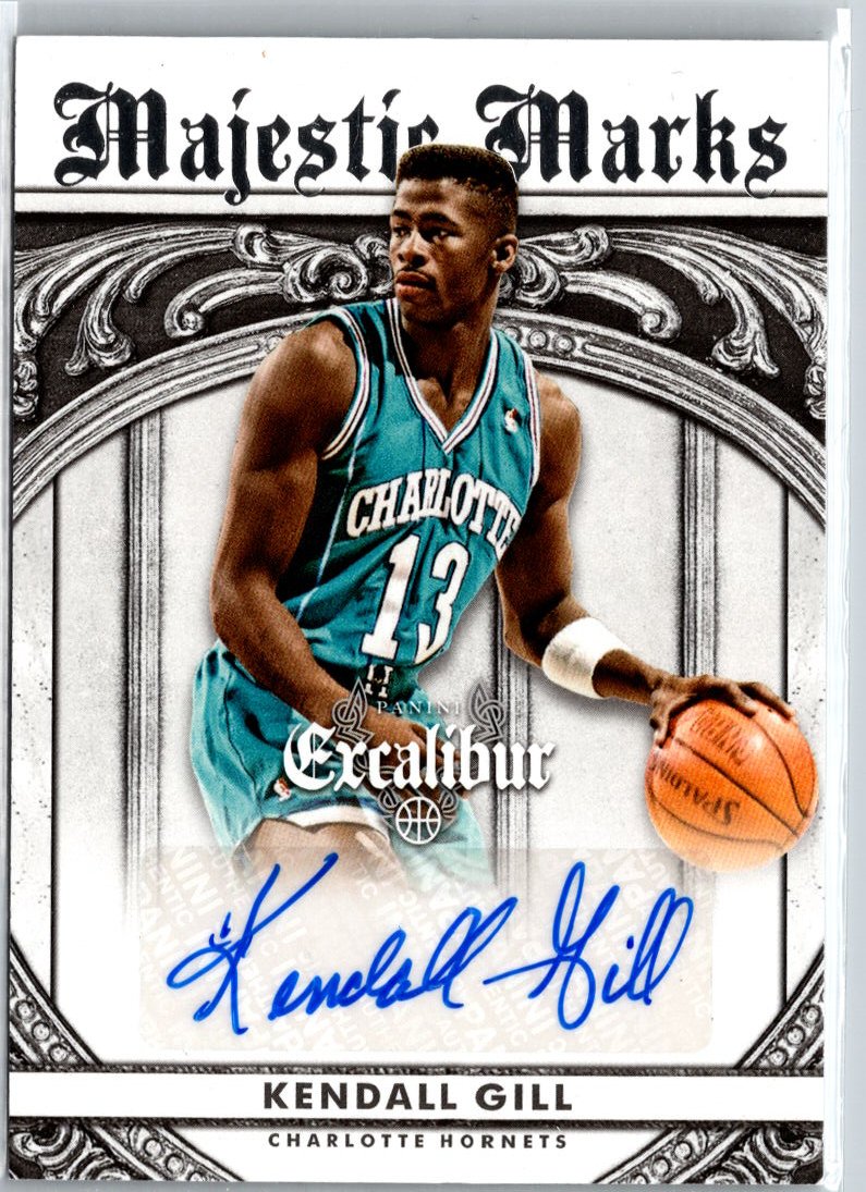 2014-15 Panini Excalibur #8 Kendall Gill Majestic Marks A18