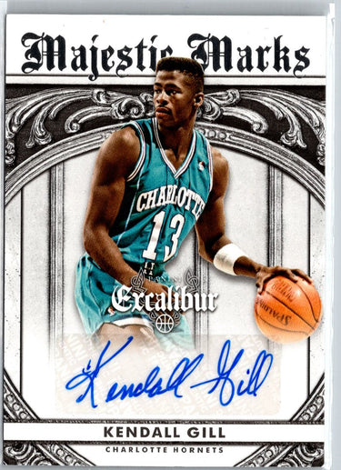 2014-15 Panini Excalibur #8 Kendall Gill Majestic Marks A18