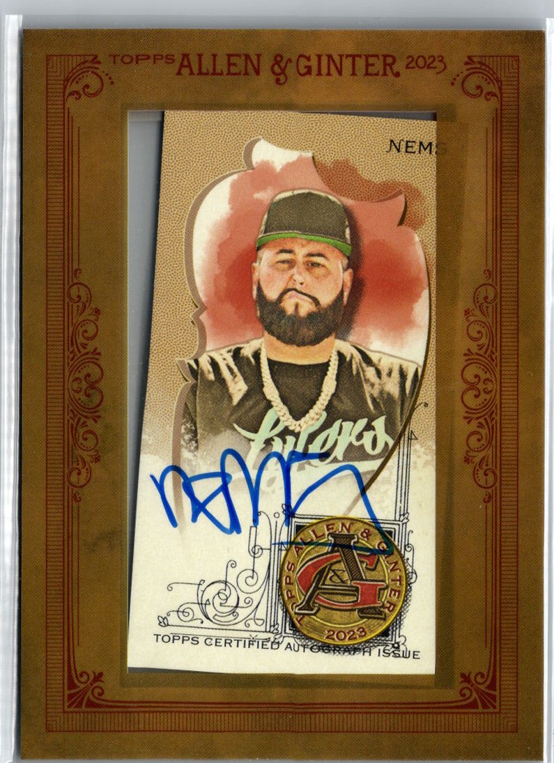 2023 Topps Allen & GinterGorilla Nems Framed Mini Autographs  A18
