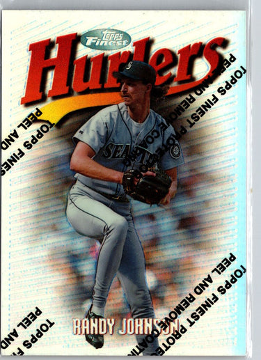 1997 Finest #110 Randy Johnson Refractors A19