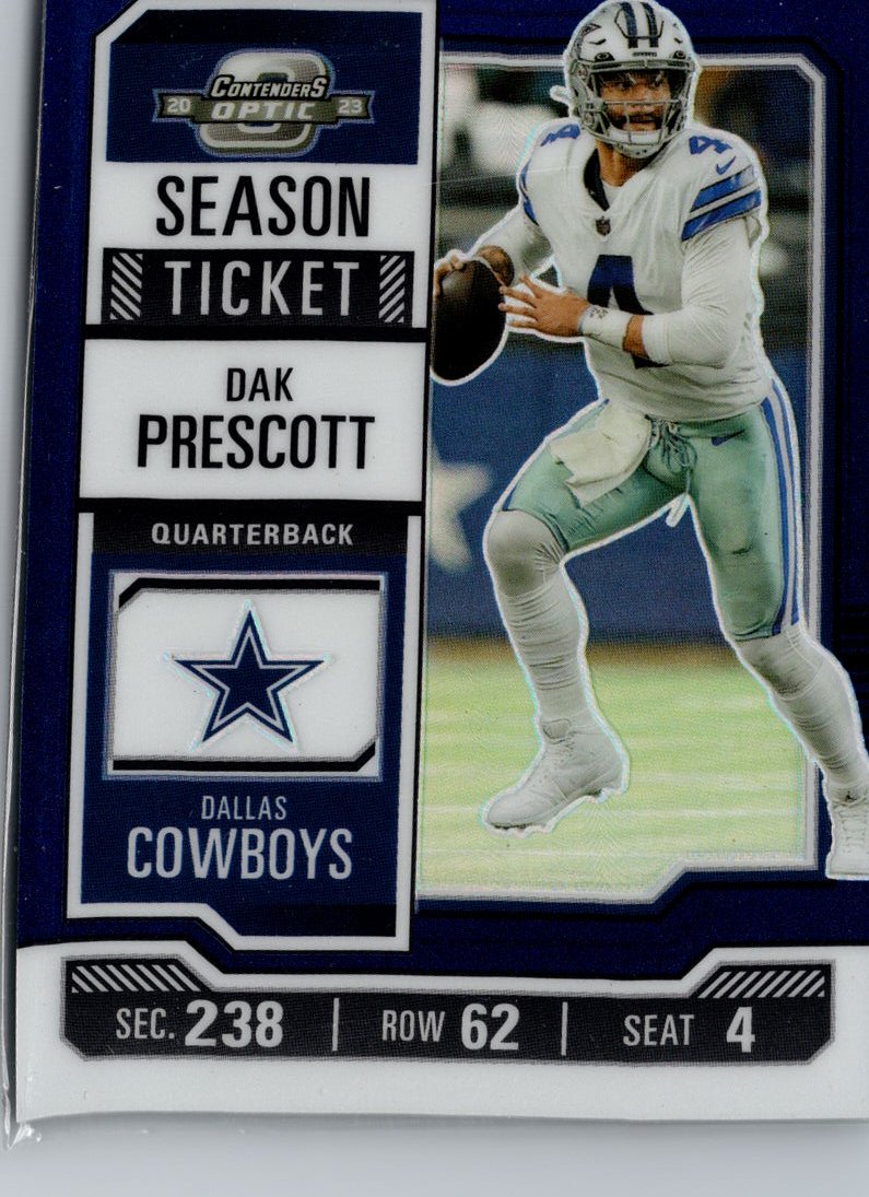 2023 Panini Contenders #28 Dak Prescott Conference Ticket #/99 A20