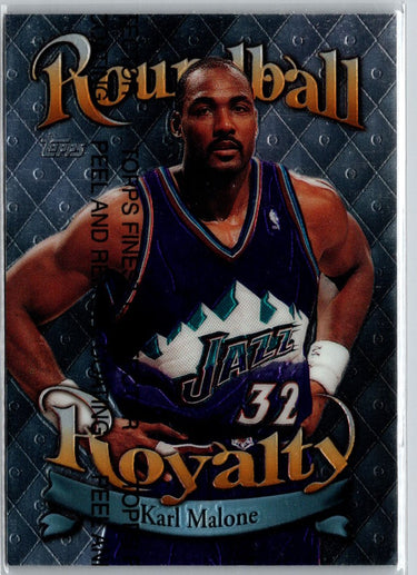 1998-99 Topps #R15 Karl Malone Roundball Royalty A20