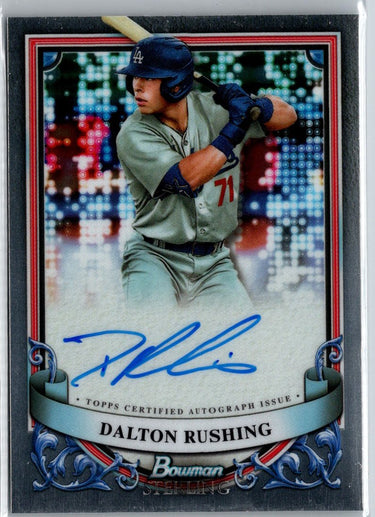 2024 Bowman Sterling #PA-DR Dalton Rushing Prospect Autographs A20