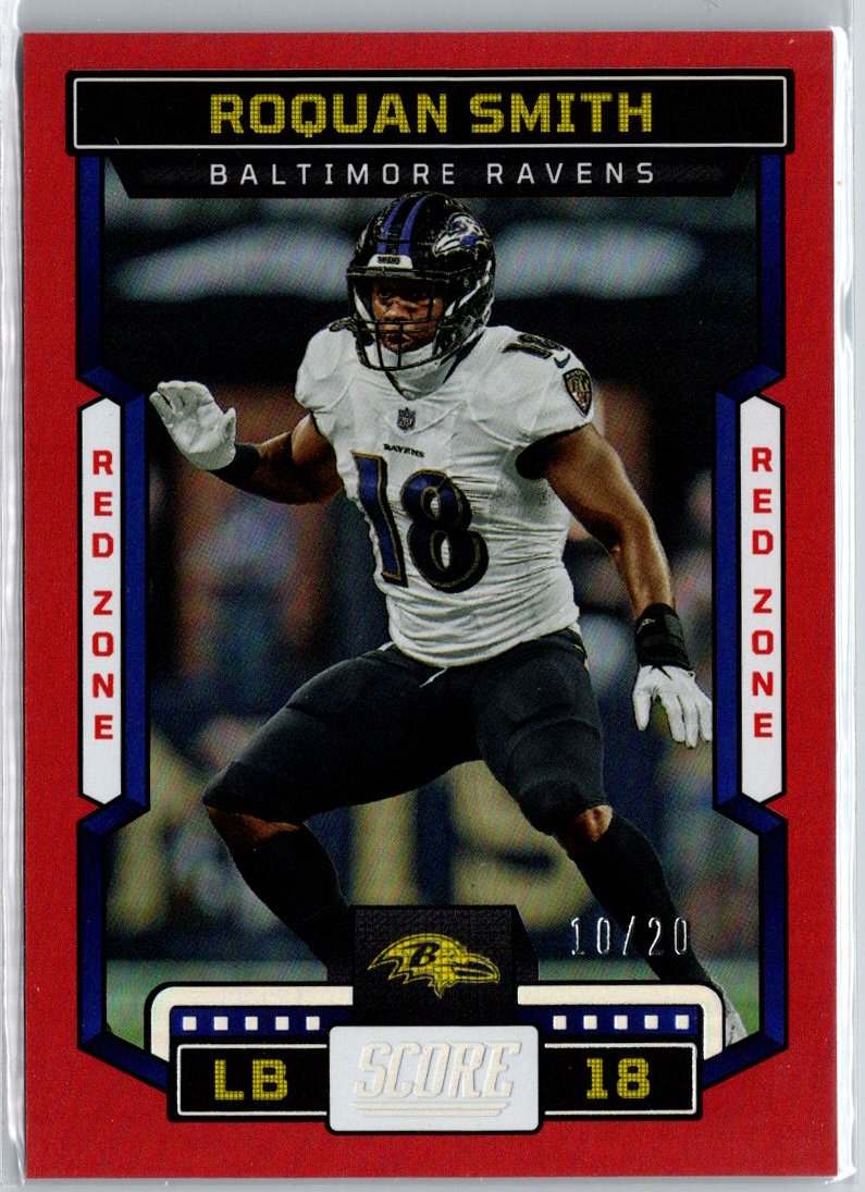 2023 Score #193 Roquan Smith Red Zone #/20 A21