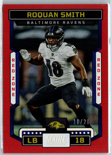 2023 Score #193 Roquan Smith Red Zone #/20 A21