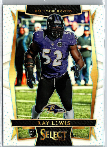 2016 Panini Select #79 Ray Lewis Prizm A21