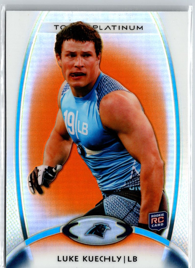 2012 Topps Platinum #137 Luke Kuechly Orange Refractors A21