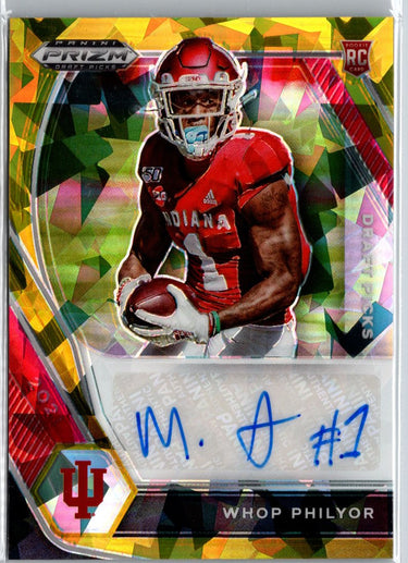 2021 Prizm Draft Picks  Whop Philyor Gold Cracked ice Autographs A22