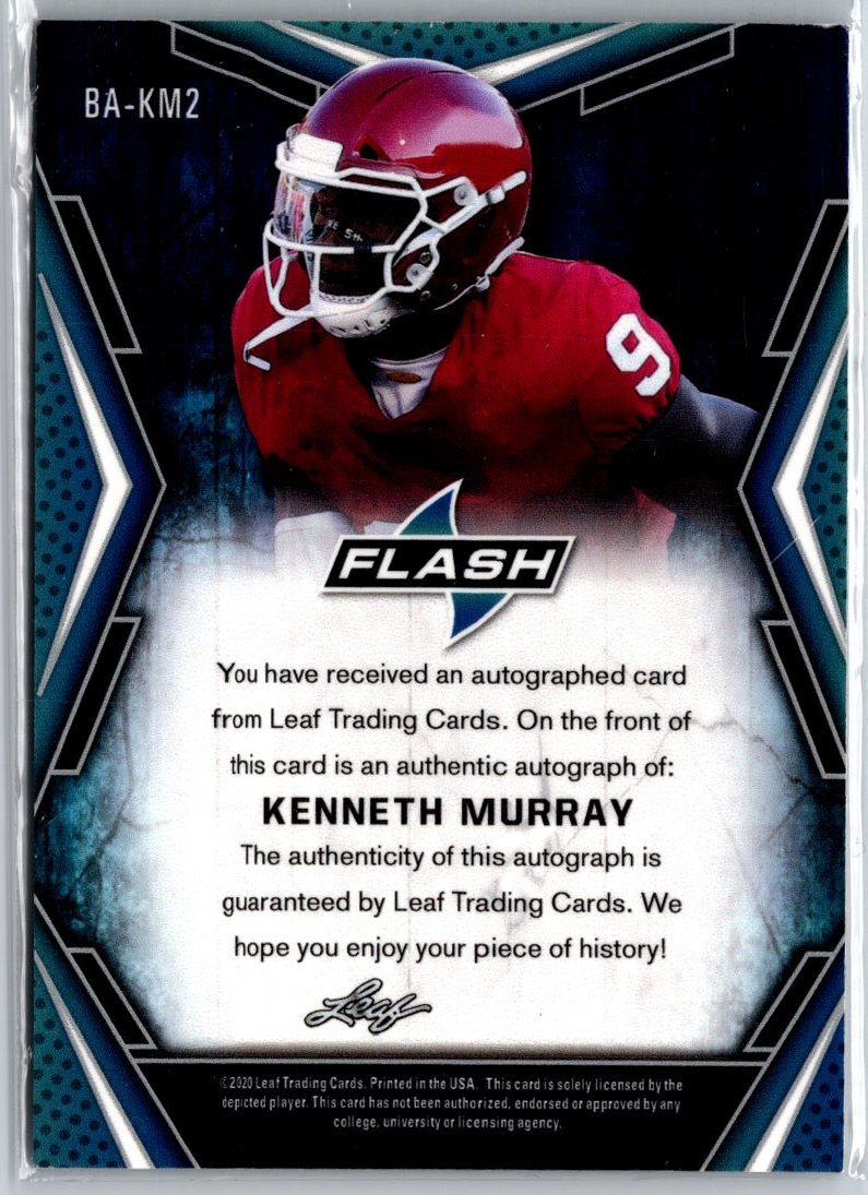 2020 Leaf Flash #BA-KM2 Kenneth Murray A22