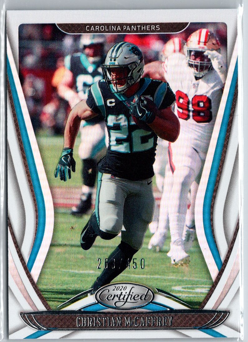 2020 Panini Certified #68 Christian McCaffrey Mirror #/450 A22
