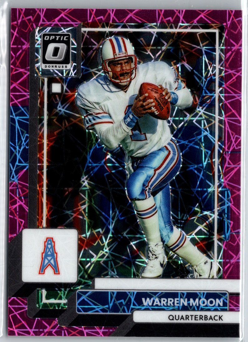 2022 Donruss Optic #81 Warren Moon Pink Velocity #/79 A23